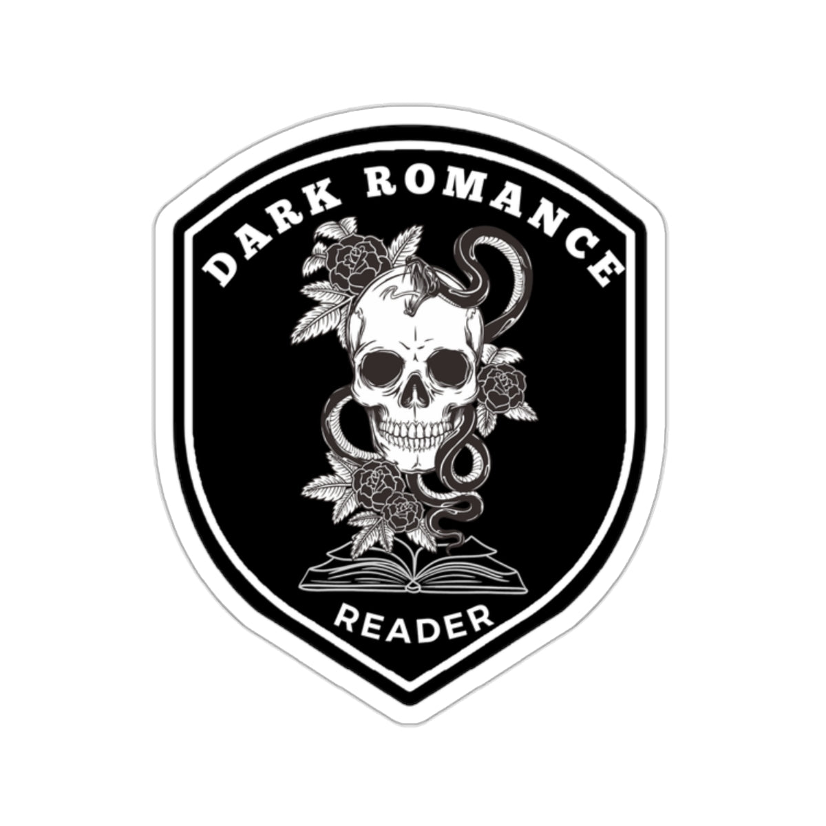 Dark Romance Reader Sticker