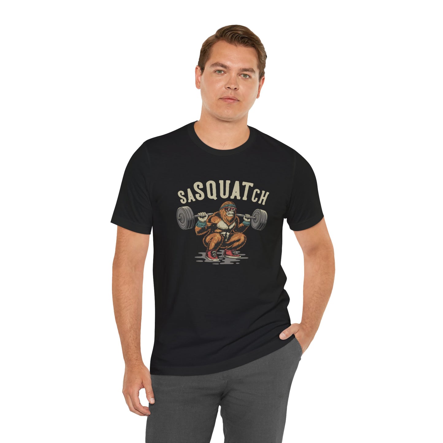 saSQUATch Unisex Jersey Short Sleeve Tee