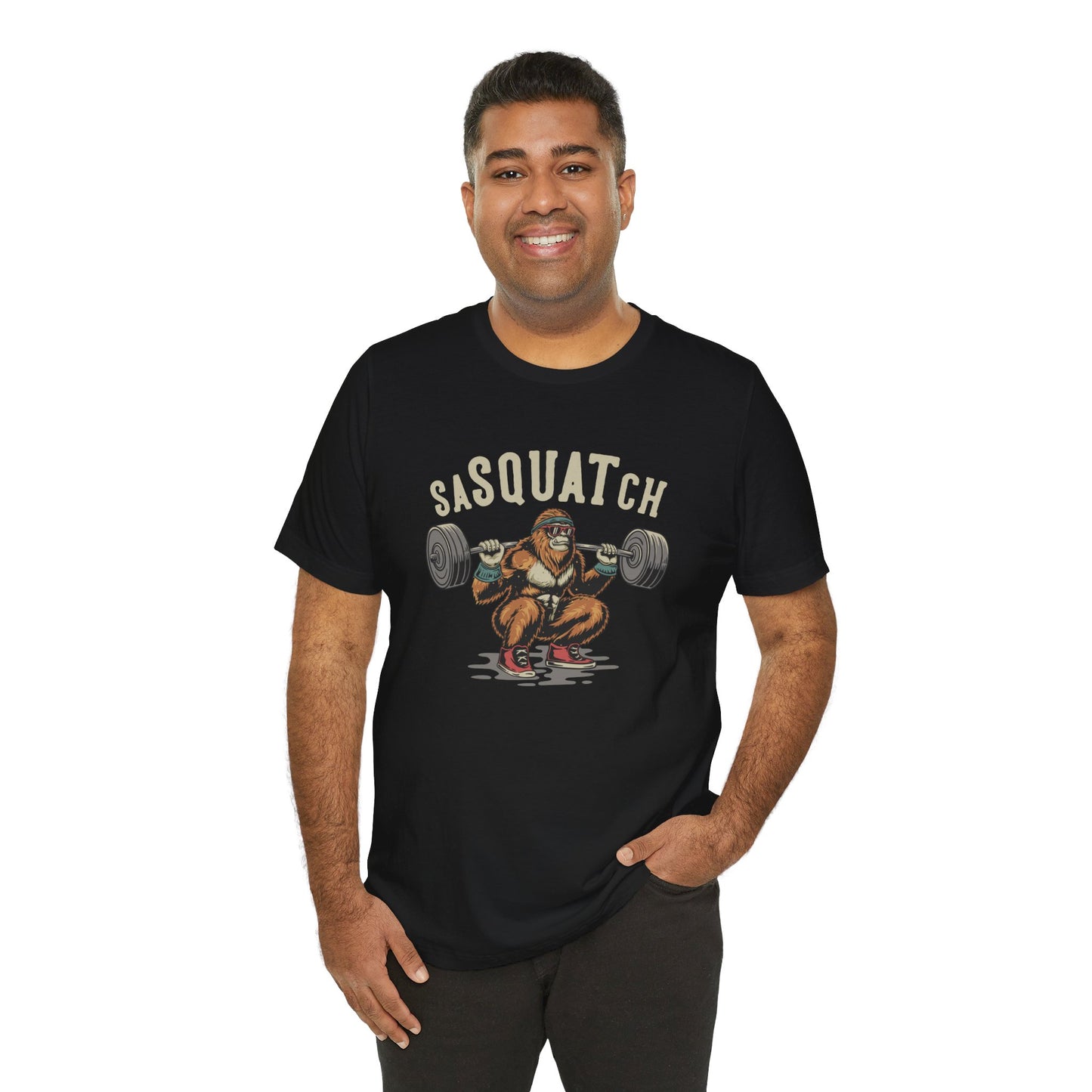 saSQUATch Unisex Jersey Short Sleeve Tee